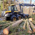 Gepanzerter Ponsse Harvester